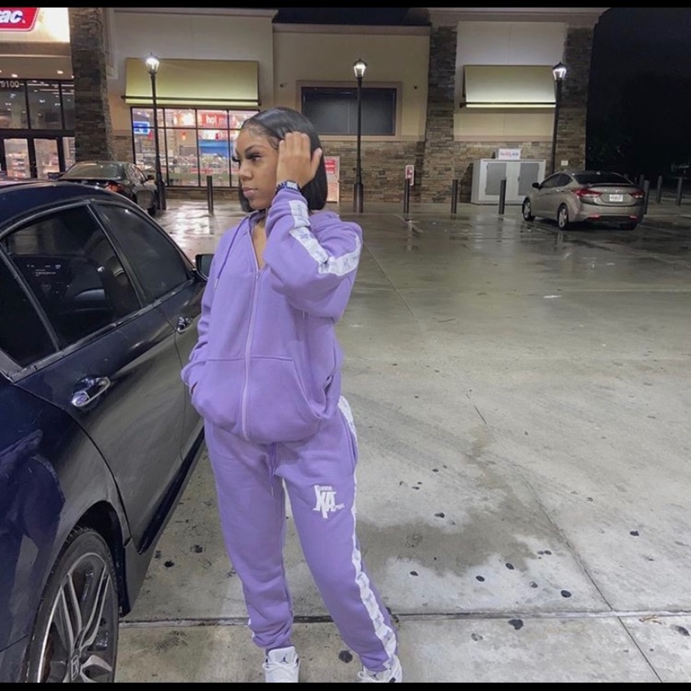 Xlusive Apparel Lavender Tracksuit | FULL Set